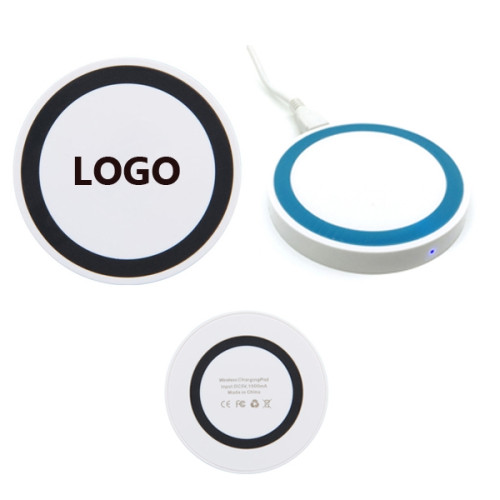 Round Promotional Slim Wireless Charging Pad