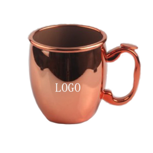 Copper-Coated Plastic Mug