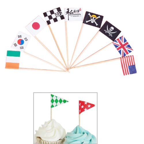 Custom Toothpick Flags